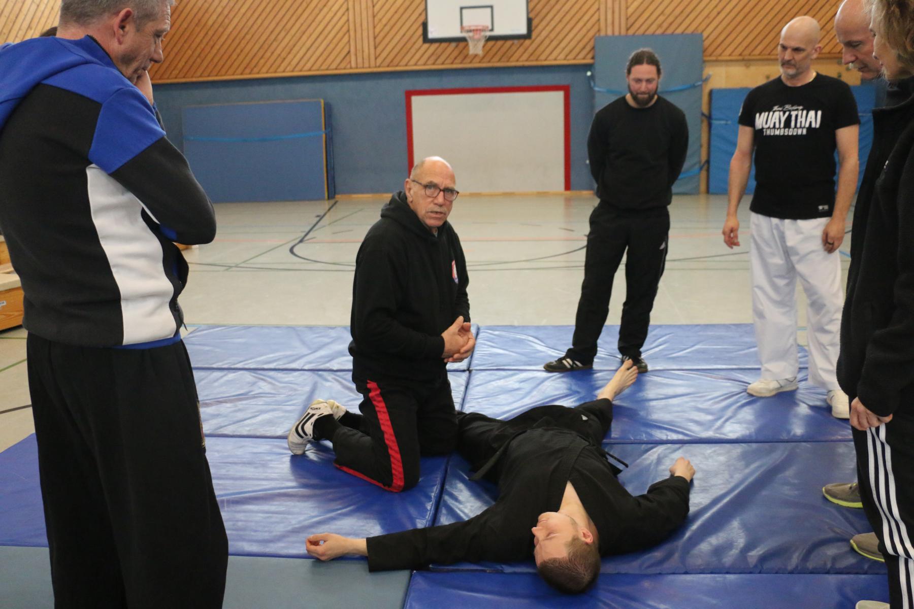 Masterprüfung: Kyusho und Kuatsu